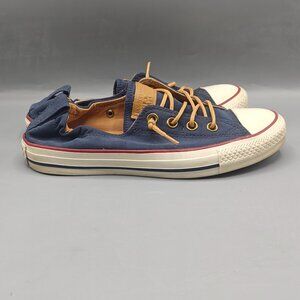 Converse All Star Shoreline Women's Size 8.5 Slip On Shoes Navy Blue